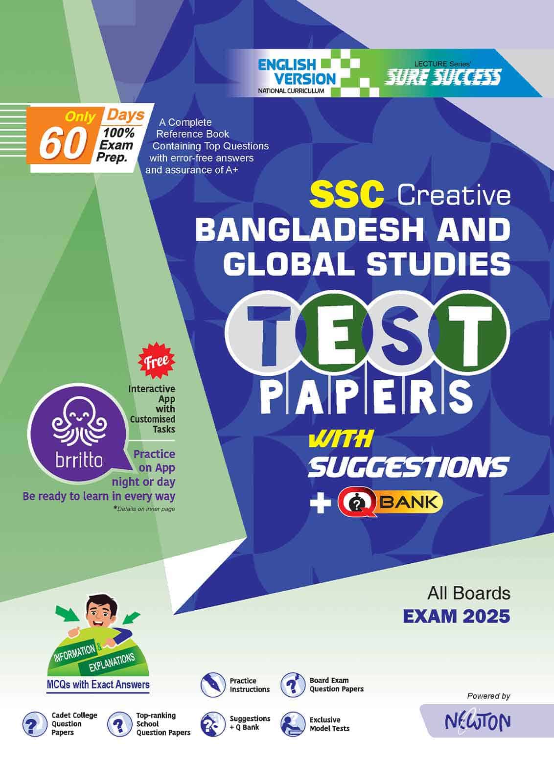 English Version - Sure Success SSC'25 Bangladesh And Global Studies Test Papers+Made Easy