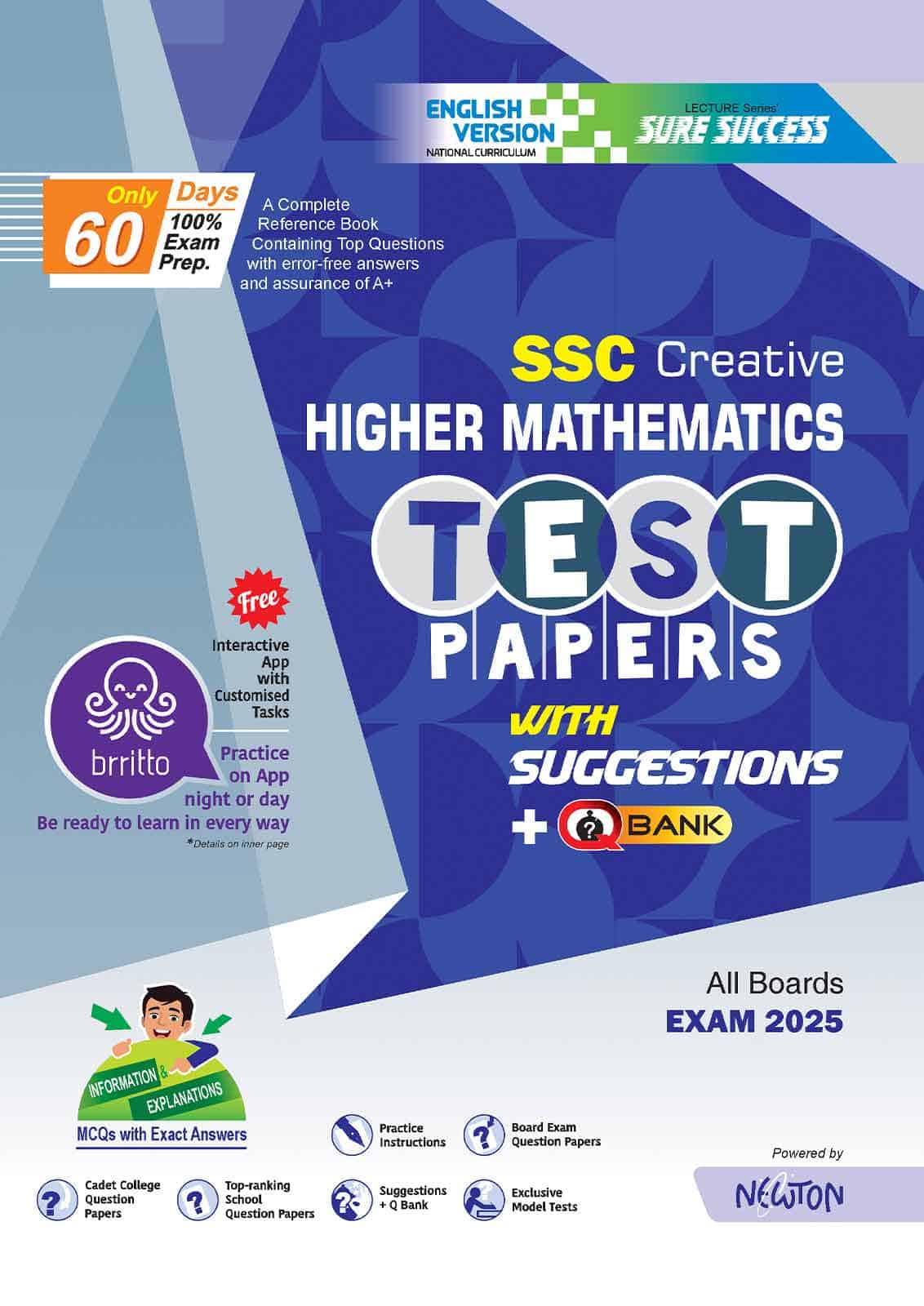 English Version - Sure Success SSC'25 Higher Mathematics Test Papers+Made Easy